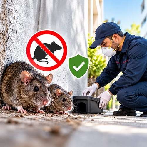 Dératisation professionnelle et protection sécurisée